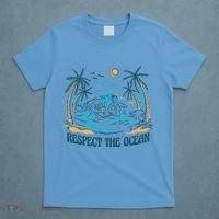 Respect The Ocean T-Shirt thumb 4