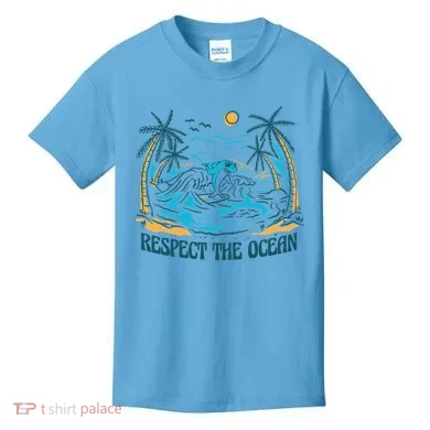 Respect The Ocean Kids T-Shirt