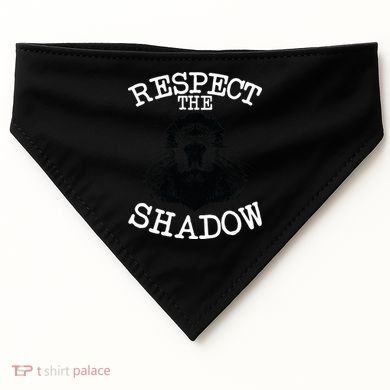 Respect The Shadow Groundhog USA-Made Doggie Bandana