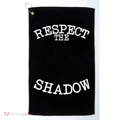 Respect The Shadow Groundhog Golf Towel