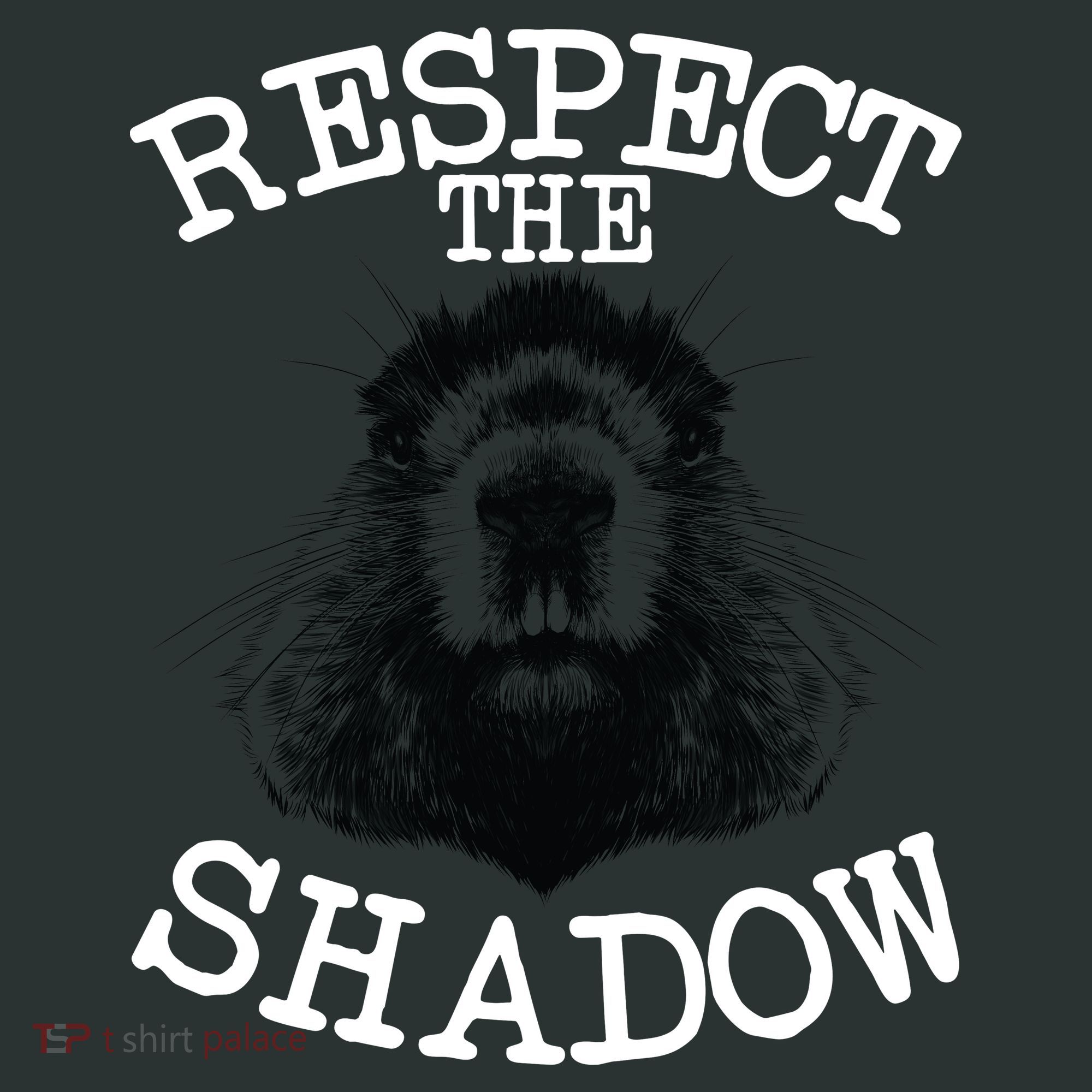 Respect The Shadow Groundhog Kids Sweatshirt