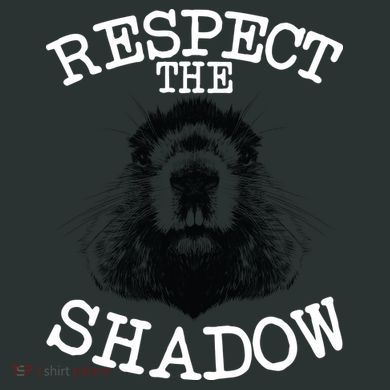 Respect The Shadow Groundhog Kids Plaid Pajama Set