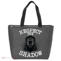 Respect The Shadow Groundhog Tote Bag thumb 0