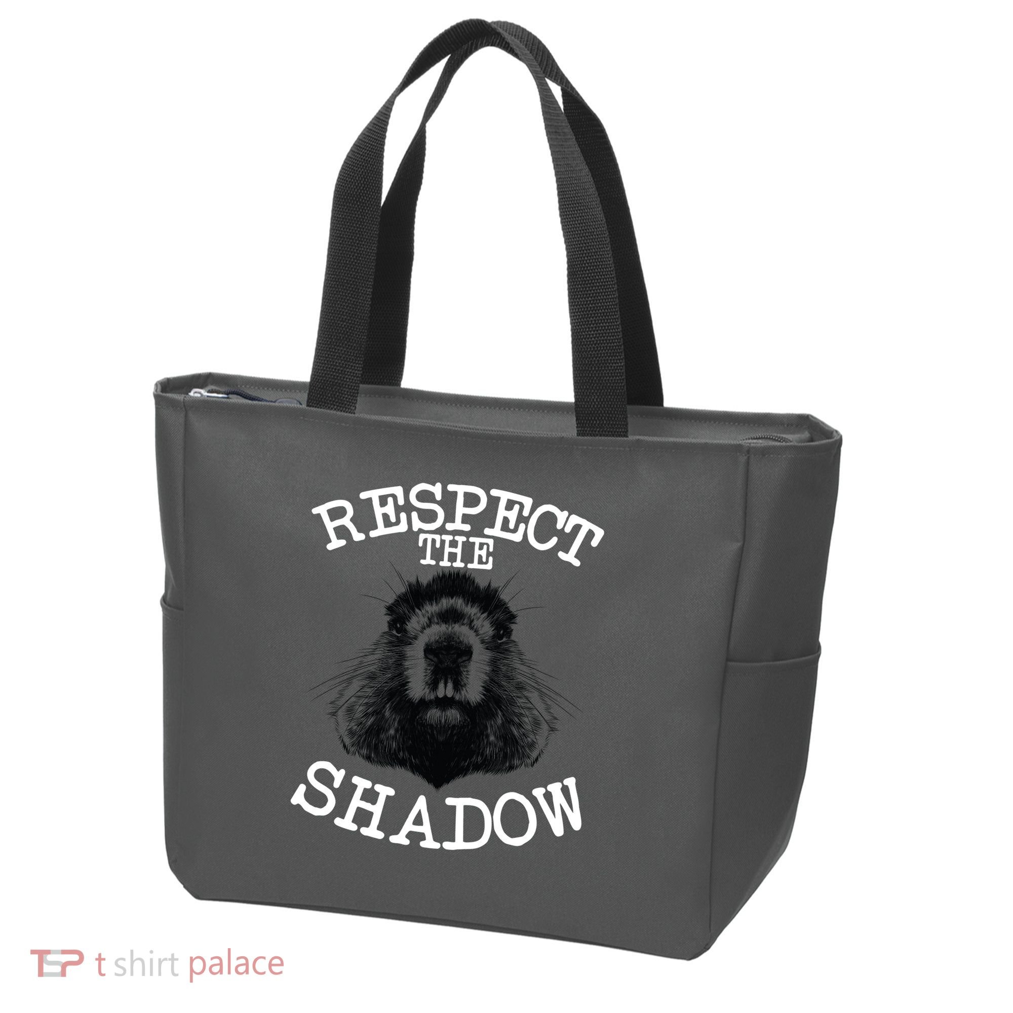 Respect The Shadow Groundhog Tote Bag
