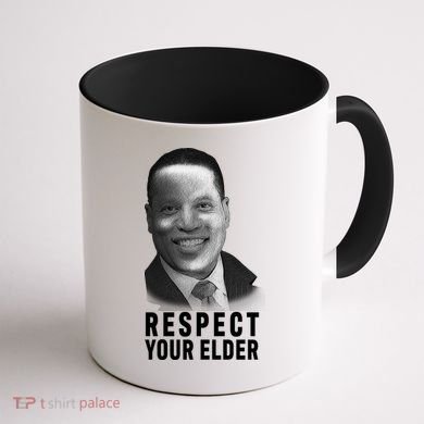 Respect Your Elder Pro Republican Larry Elder Coffee Mug back