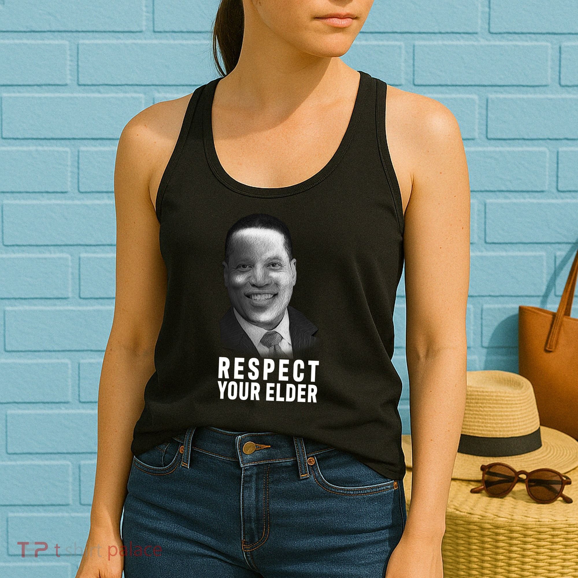 Respect Your Elder Pro Republican Larry Elder Women's Tank Top