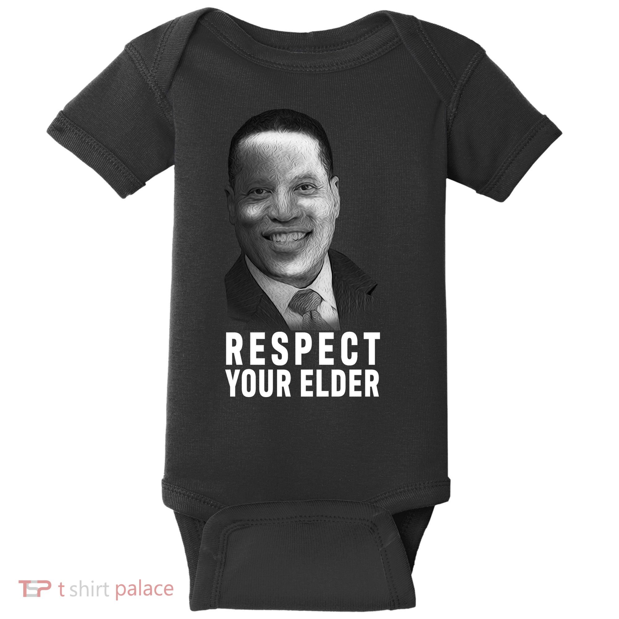 Respect Your Elder Pro Republican Larry Elder Baby Bodysuit
