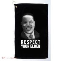 Respect Your Elder Pro Republican Larry Elder Golf Towel thumb 0