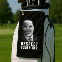 Respect Your Elder Pro Republican Larry Elder Golf Towel thumb 2