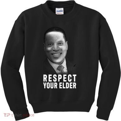 Respect Your Elder Pro Republican Larry Elder Kids Sweatshirt