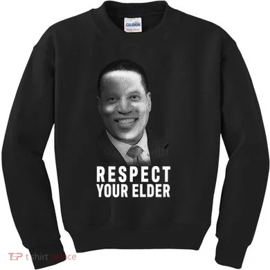Respect Your Elder Pro Republican Larry Elder Kids Sweatshirt