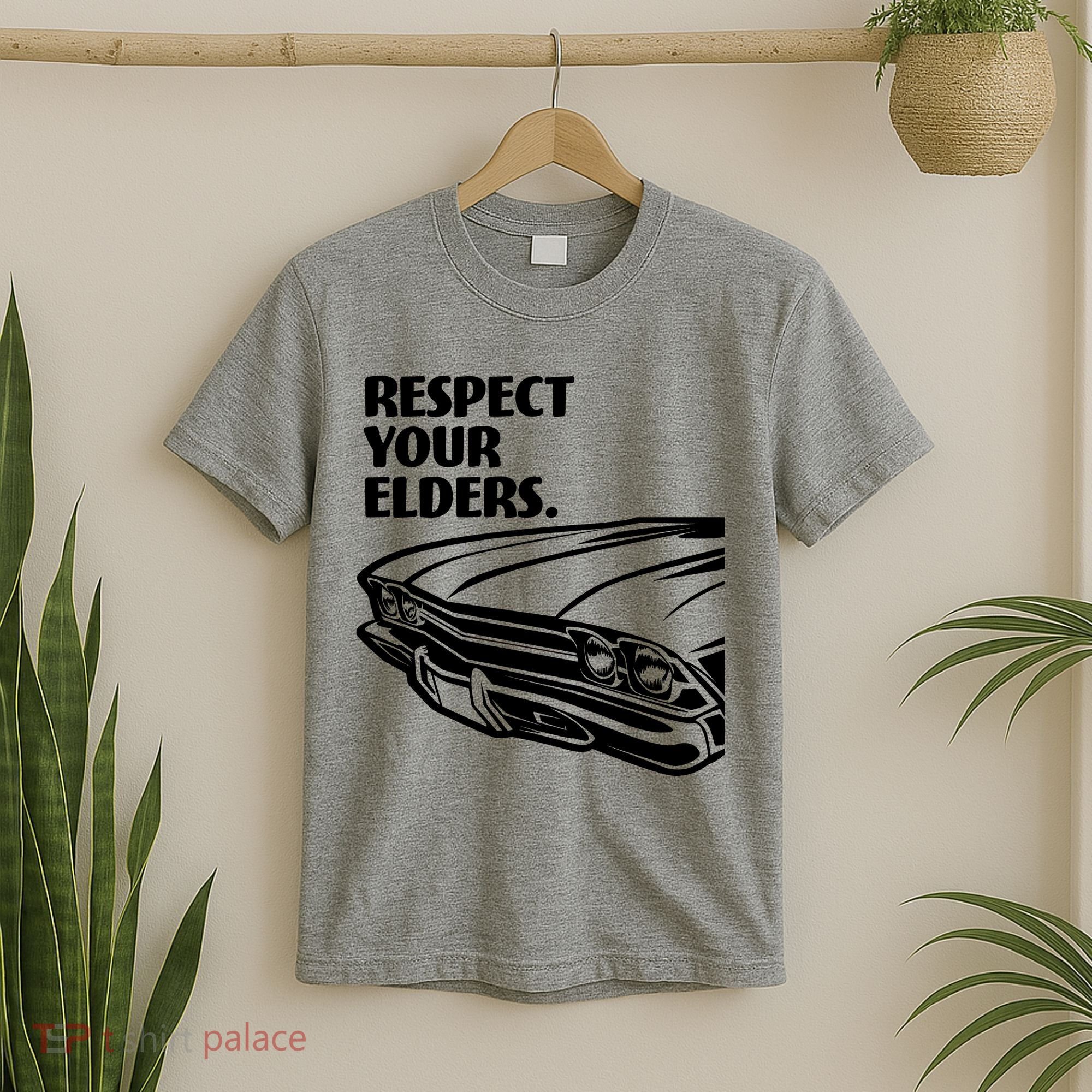 Respect Your Elders Vintage Classic Cars T-Shirt