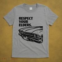 Respect Your Elders Vintage Classic Cars T-Shirt thumb 5