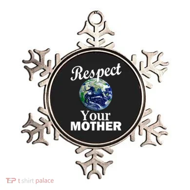 Respect your Mother Earth Ornament