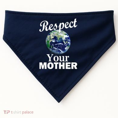 Respect your Mother Earth USA-Made Doggie Bandana
