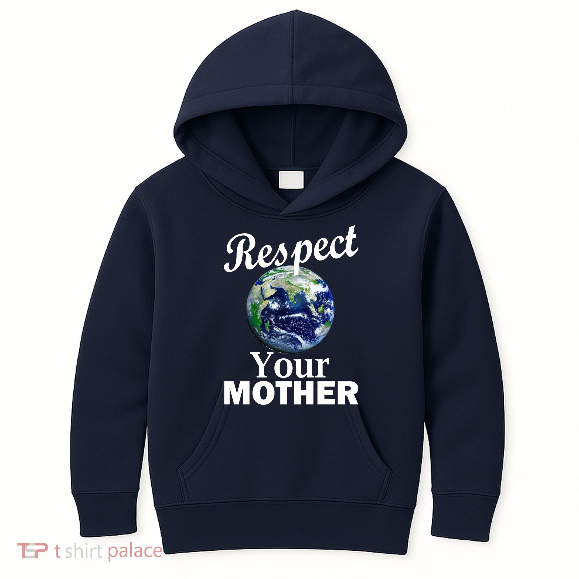 Respect your Mother Earth Kids Hoodie