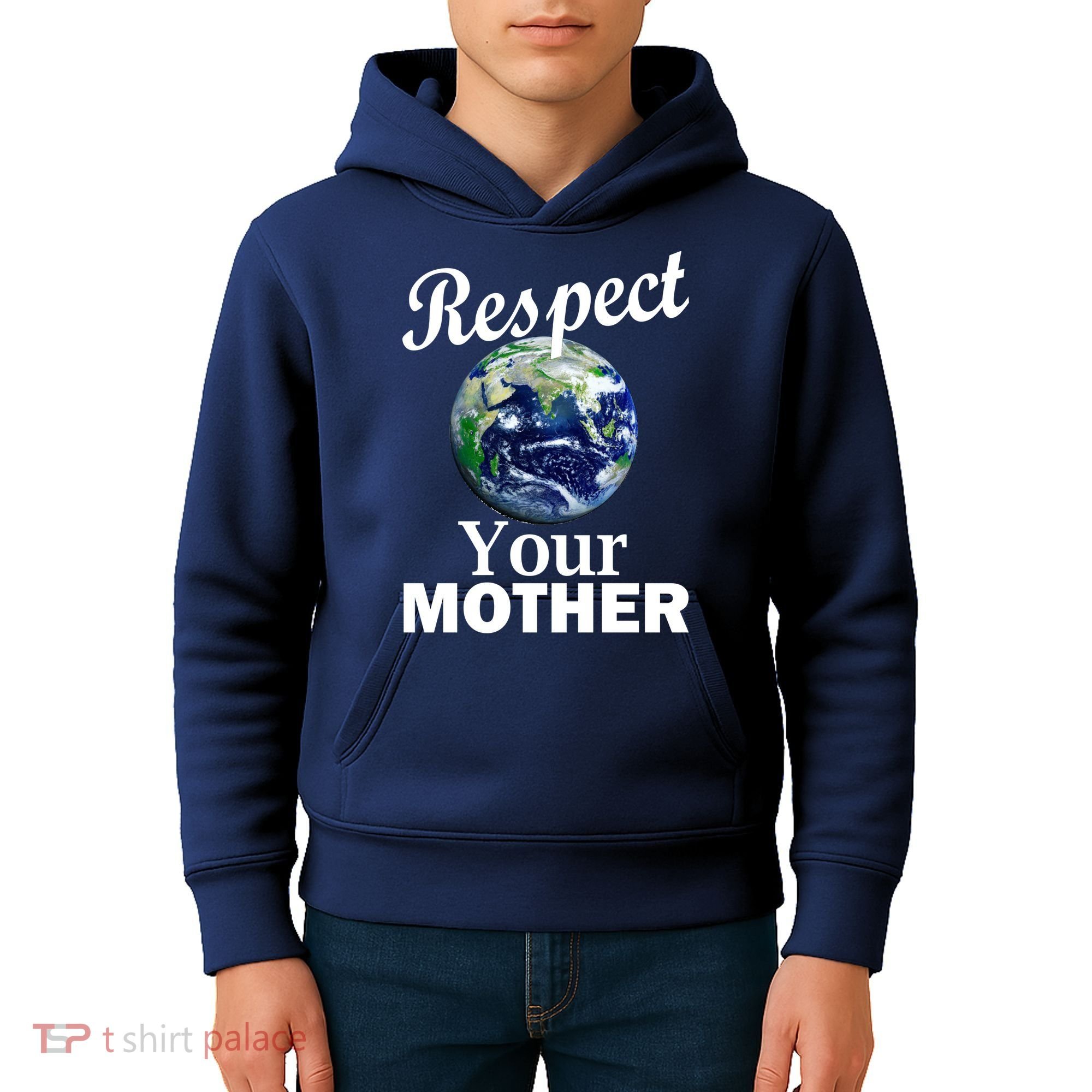 Respect your Mother Earth Kids Hoodie