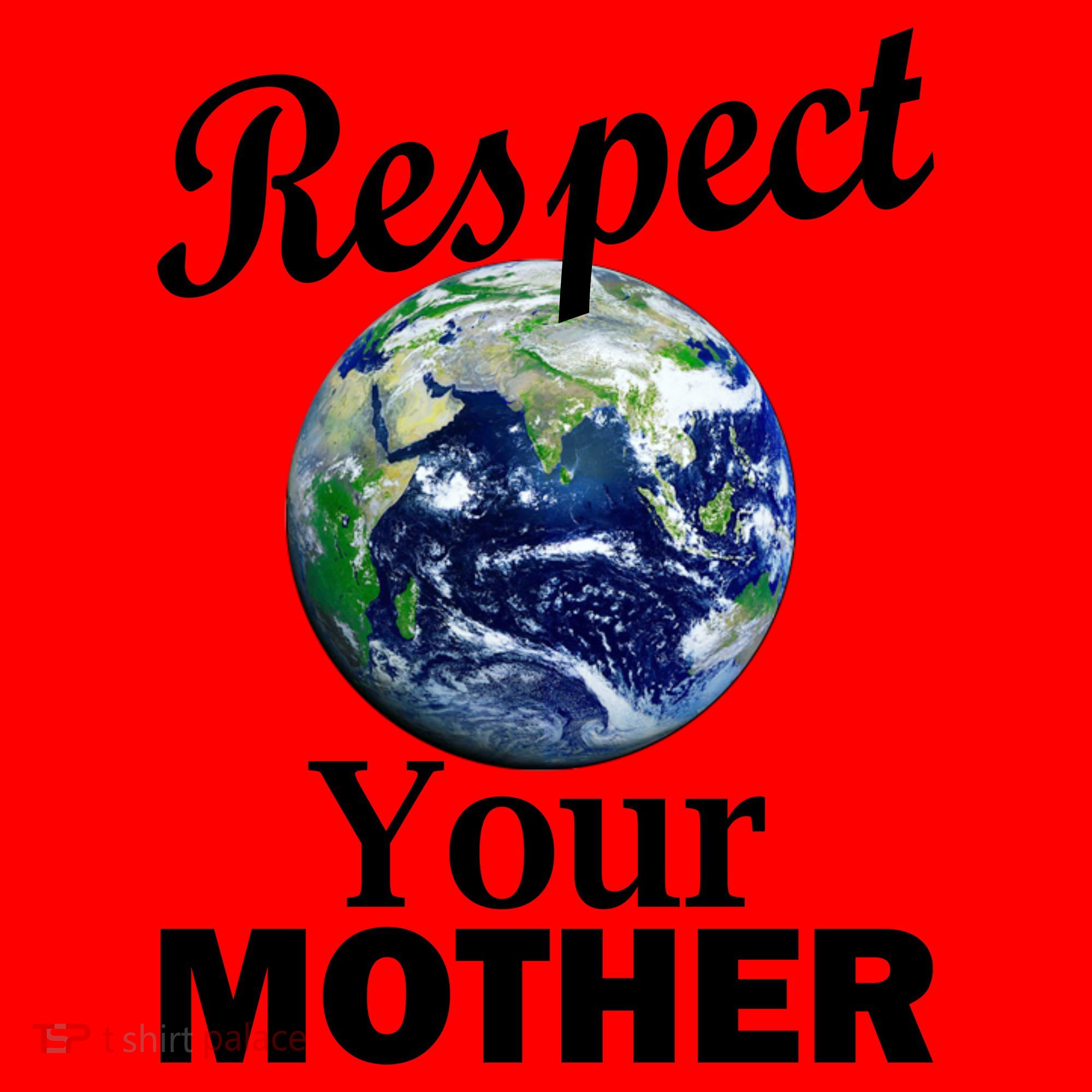 Respect your Mother Earth Santa Hat