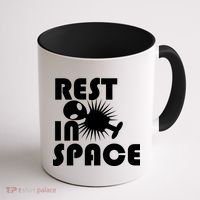 Rest In Space Coffee Mug thumb 1