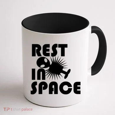 Rest In Space Coffee Mug back