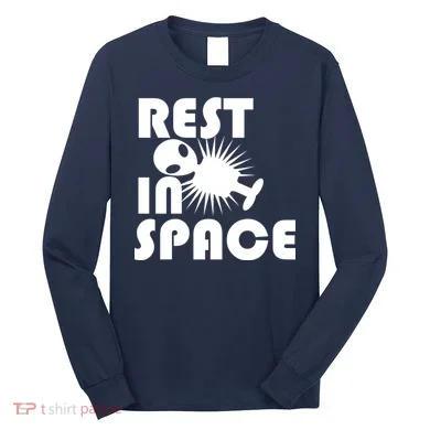 Rest In Space Long Sleeve Shirt