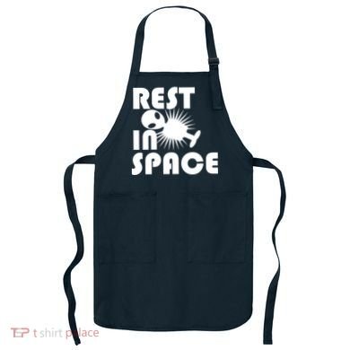 Rest In Space Apron