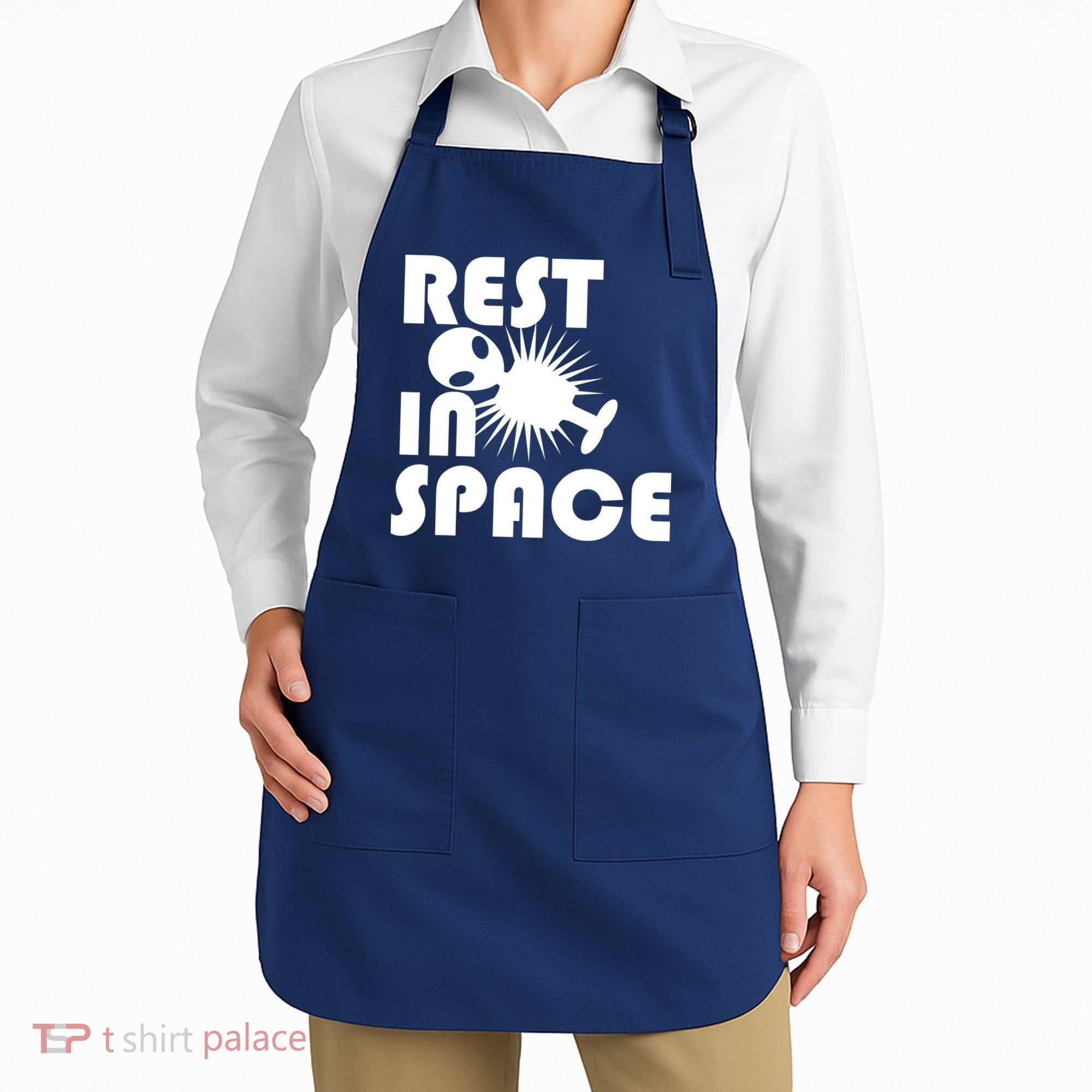 Rest In Space Apron