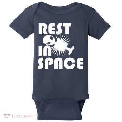 Rest In Space Baby Bodysuit