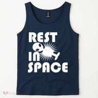 Rest In Space Tank Top thumb 2