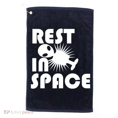 Rest In Space Golf Towel