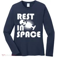 Rest In Space Women's Long Sleeve Shirt thumb 0
