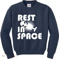 Rest In Space Kids Sweatshirt thumb 0