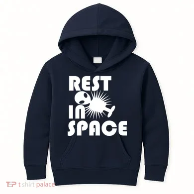 Rest In Space Kids Hoodie