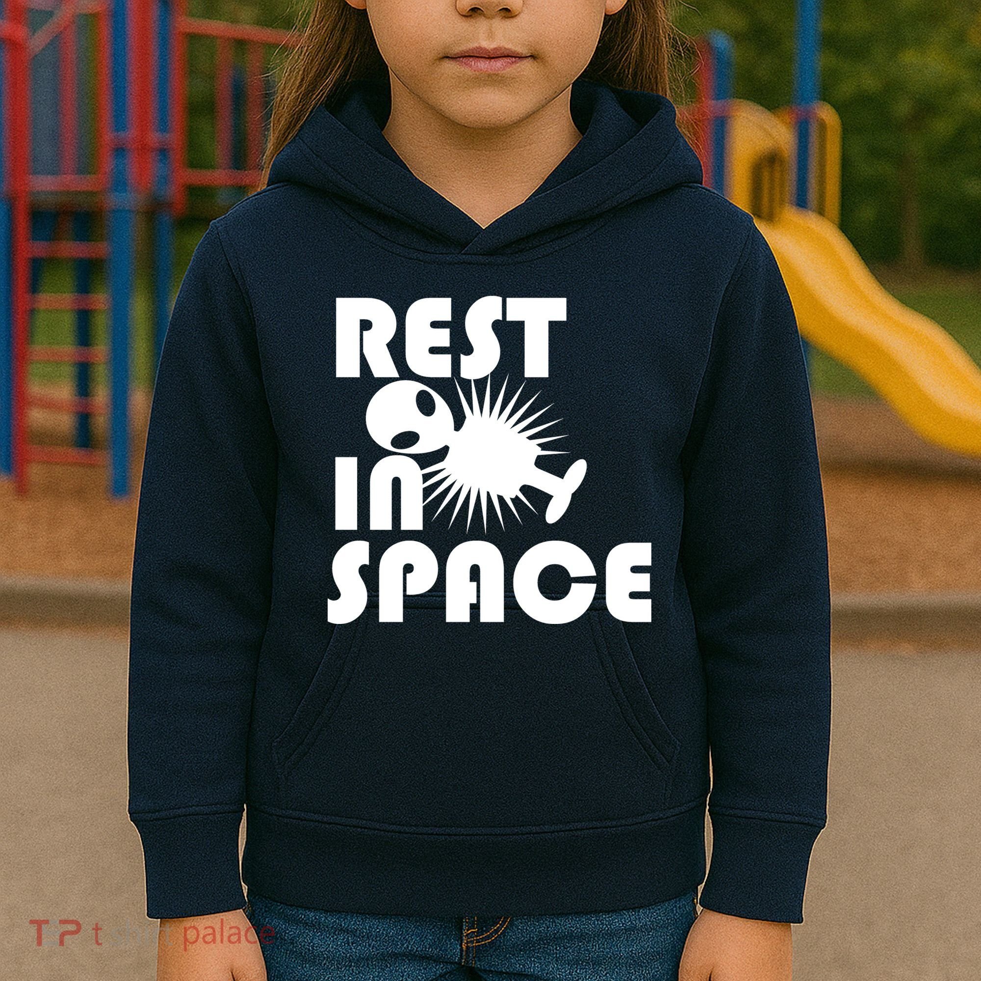 Rest In Space Kids Hoodie