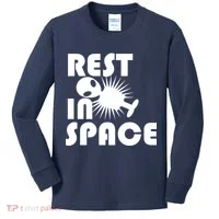 Rest In Space Kids Long Sleeve Shirt thumb 0