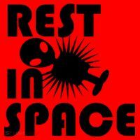 Rest In Space Santa Hat thumb 1