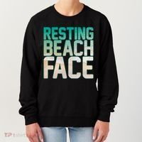 Resting Beach Face Women's Sweatshirt thumb 0