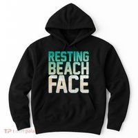 Resting Beach Face Hoodie thumb 0
