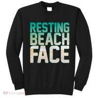 Resting Beach Face Sweatshirt thumb 0