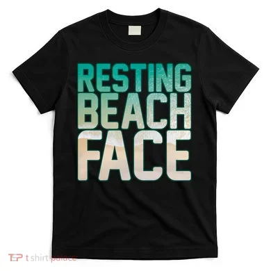 Resting Beach Face T-Shirt