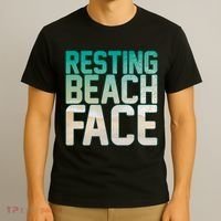 Resting Beach Face T-Shirt thumb 3