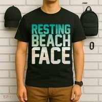 Resting Beach Face T-Shirt thumb 6
