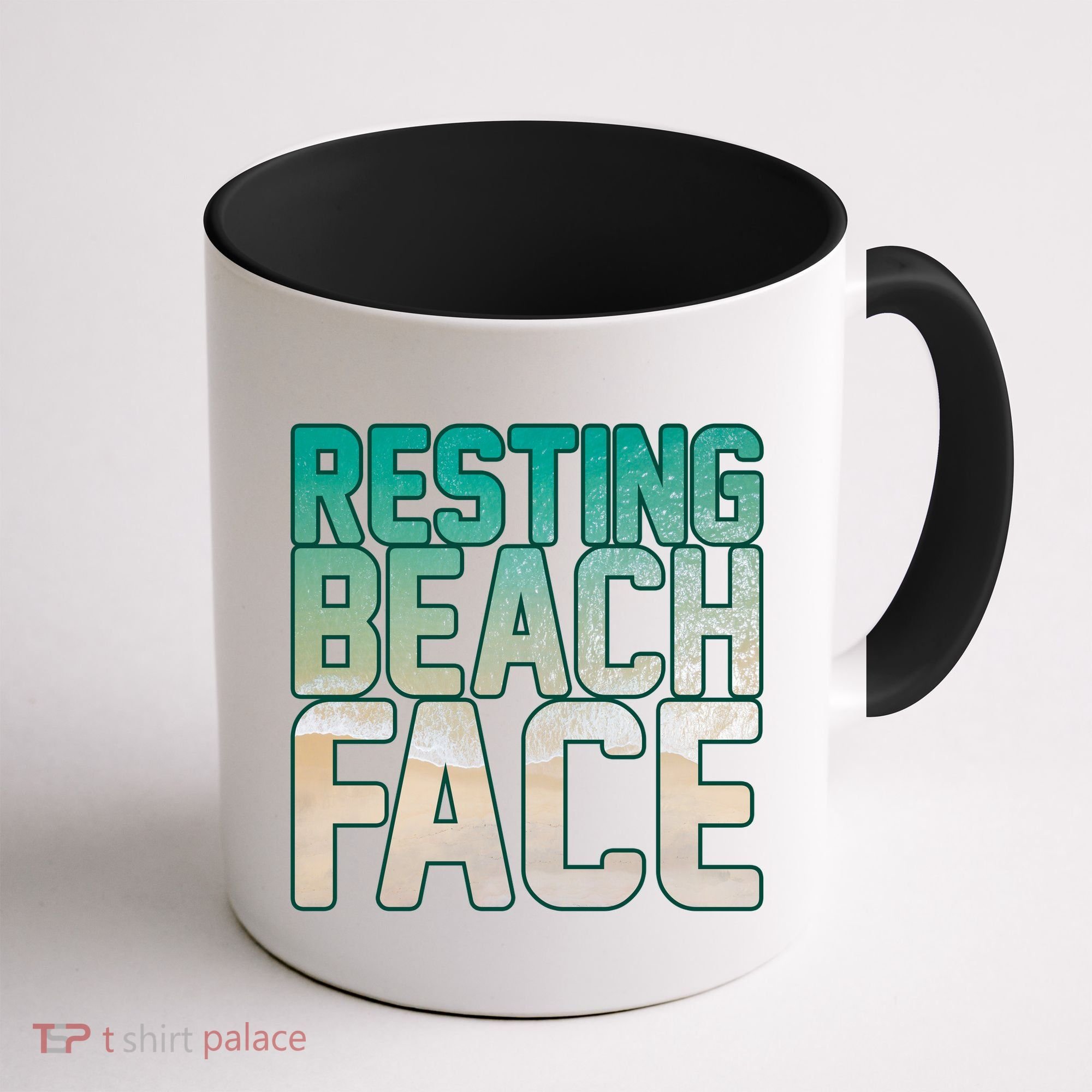 Resting Beach Face Coffee Mug