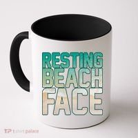 Resting Beach Face Coffee Mug thumb 0