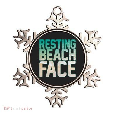 Resting Beach Face Ornament