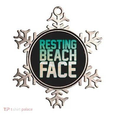 Resting Beach Face Ornament