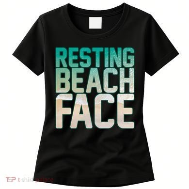 Resting Beach Face Women's T-Shirt