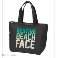 Resting Beach Face Tote Bag thumb 3