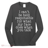 Resting B*tch Face Long Sleeve Shirt thumb 0