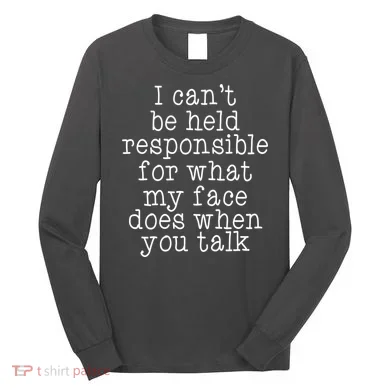 Resting B*tch Face Long Sleeve Shirt